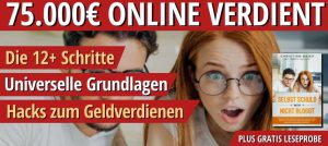 Read more about the article 75.000€ – So geht online Geld verdienen (YouTube, Instagram,…)
